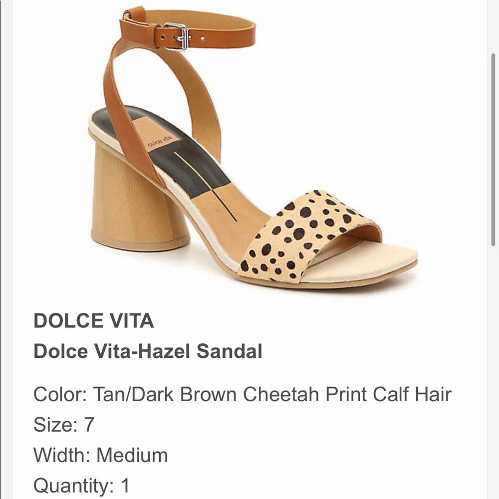 Dolce Vita T-Strap heel